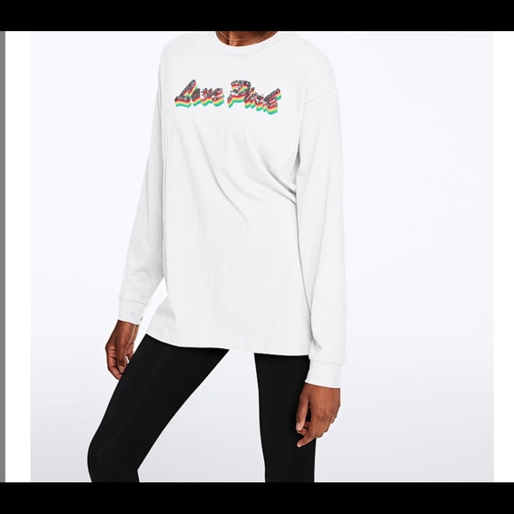 Victoria’s Secret pink bling campus crew - Picture 2 of 6